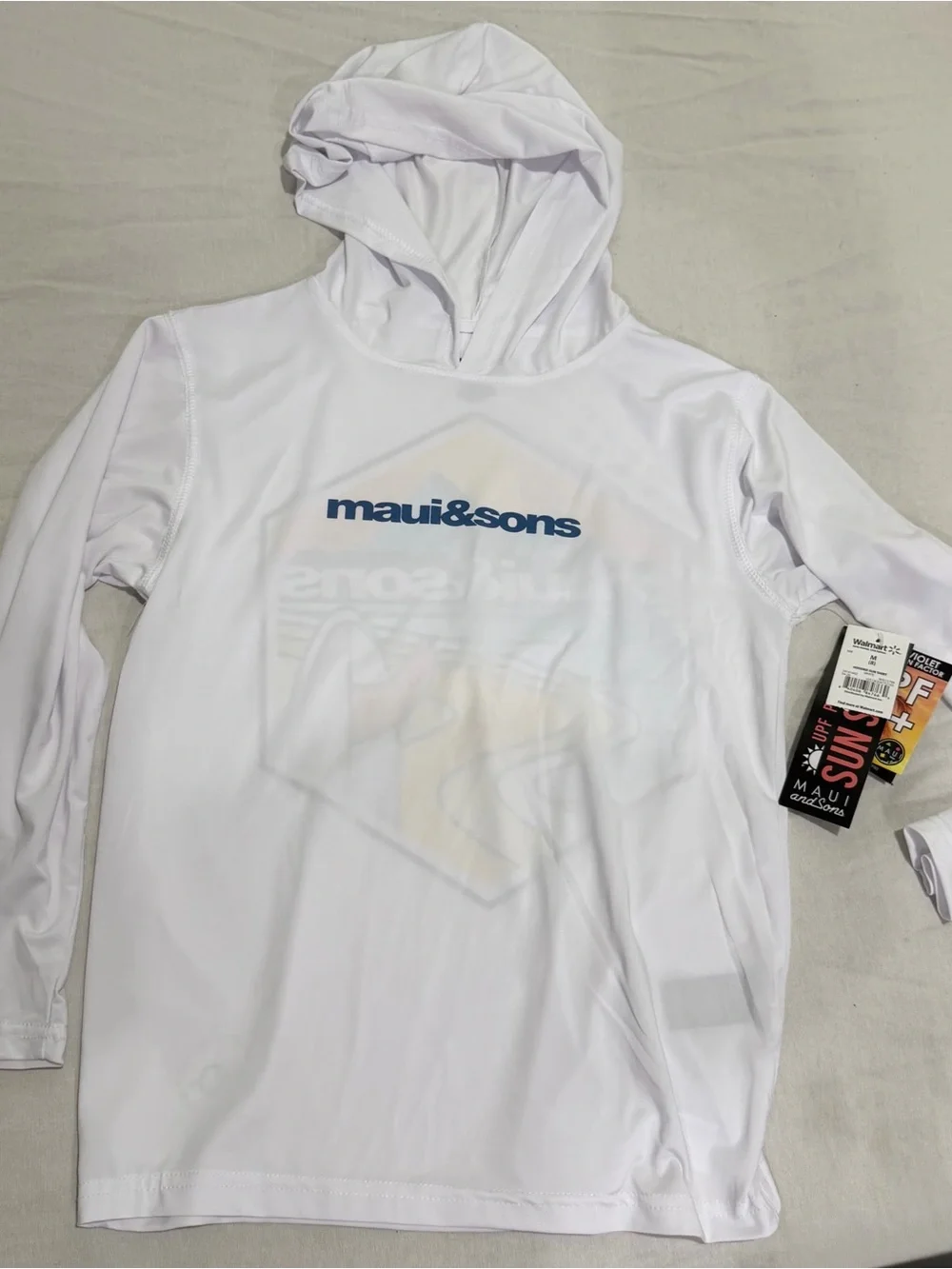 Maui & Sons Hooded Sun Shirt/Rash Guard